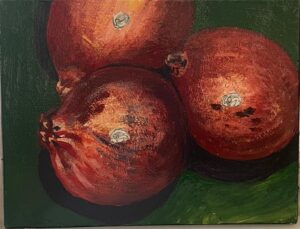 Pomegranate Series “Anar” 27×35